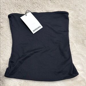 Bershka Black Tube Top